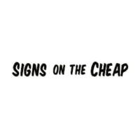 Signs On The Cheap Black Friday