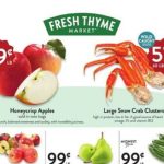 fresh thyme ad for next week