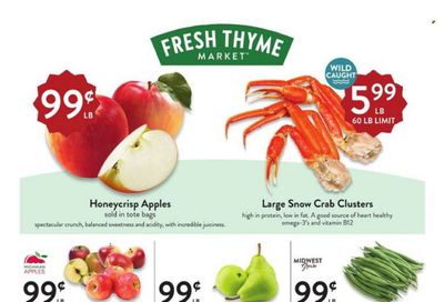 fresh thyme ad for next week